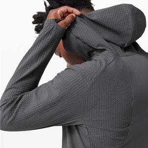 NWT Lululemon Cold Terrain 3/4 Zip (Graphite Grey)